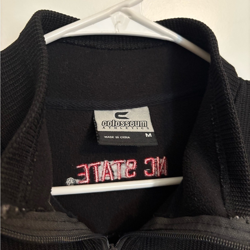 Black NC State Wolfpack Quarter-Zip Pullover - Picture 3 of 8